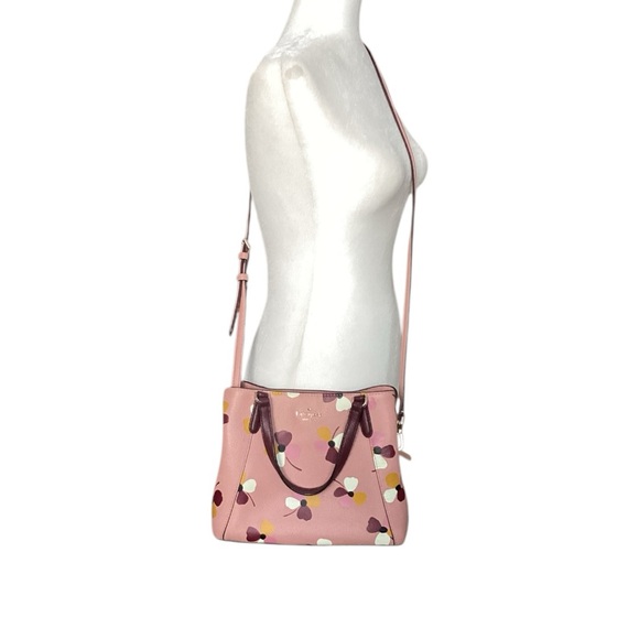 Kate Spade Jackson Dusk Buds Medium Triple Compartment Satchel - Picture 2 of 10